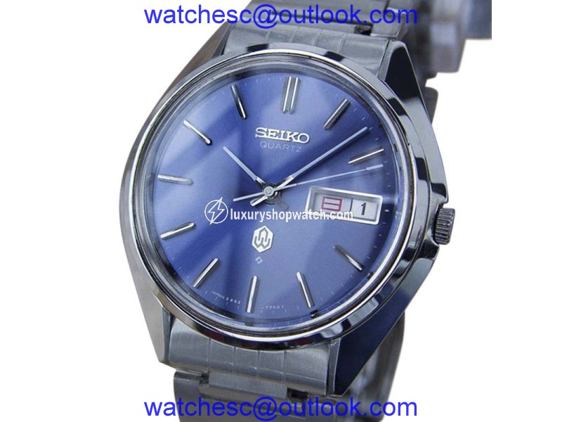 Seiko 3863 7001 Stainless Steel Vintage 37mm Mens Watch Seiko