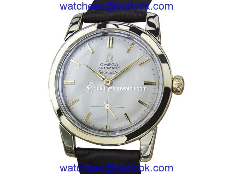 Omega Seamaster Gold Capped & Stainless Steel Automatic 35mm Mens Watch Year 1960 Omega