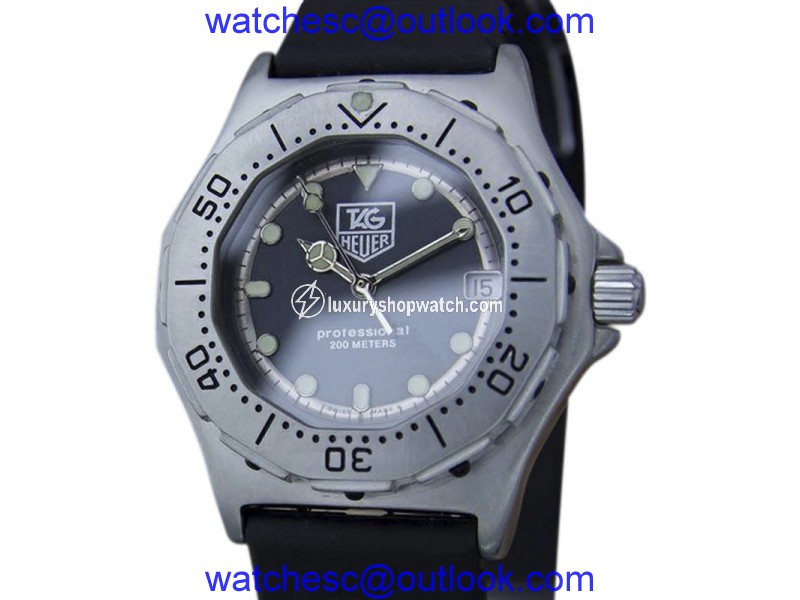 Tag Heuer Professional 932.213 Stainless Steel / Rubber 35mm Mens Watch Tag Heuer