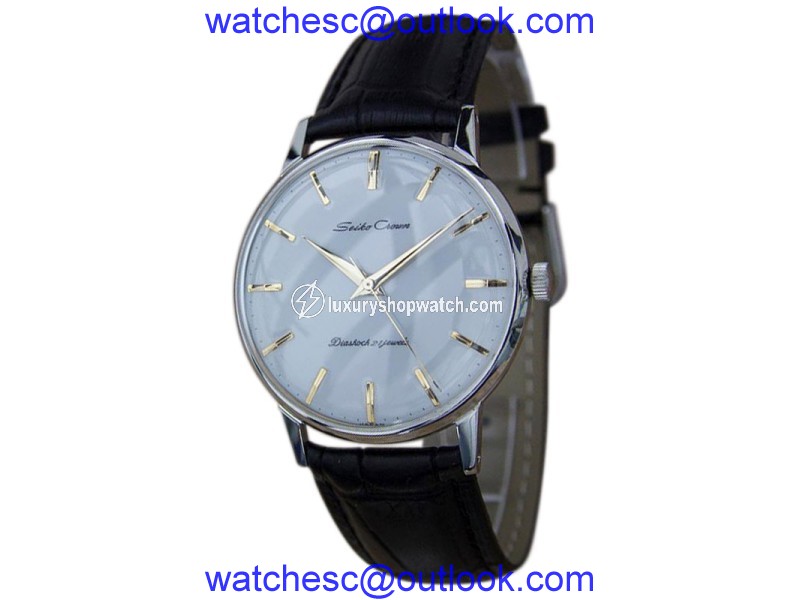 Seiko Crown Stainless Steel Manual 36mm Men Watch 1960 Seiko