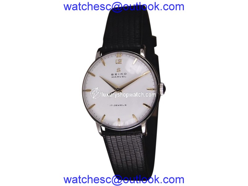 Seiko Marvel Manual Stainless Steel 33mm Mens Watch 1960s Seiko
