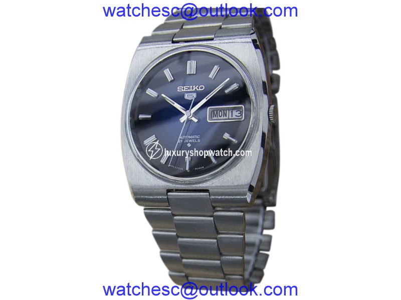 Seiko 5 Actus Stainless Steel Vintage 36mm Mens Watch Seiko