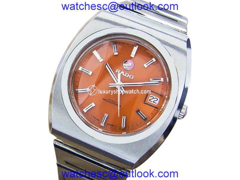 Rado Montana Stainless Steel Automatic Vintage 36mm Mens Watch c1970 Rado Montana