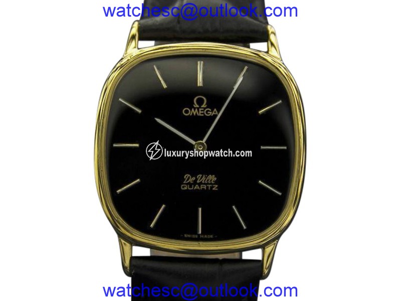 Omega Deville Stainless Steel and Gold Plated 32mm Mens Watch Omega