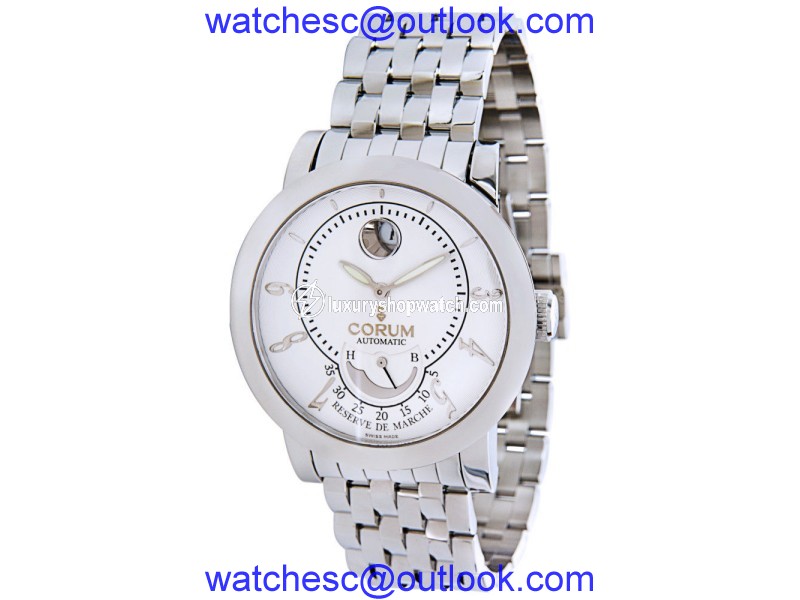 Corum Reserve De March 973.201.20 Stainless Steel 42mm Mens Watch Corum