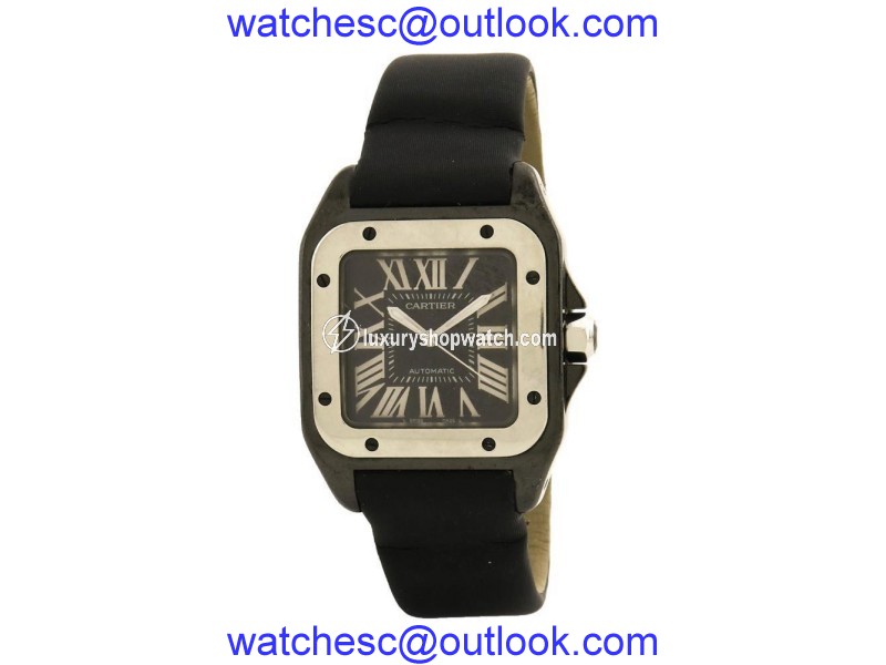 Cartier Santos 100 W2020008 Stainless Steel and Titanium Automatic 33mm Men's Watch Cartier