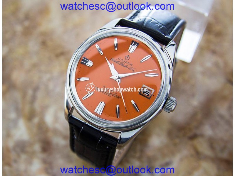 Citizen Auto Dater D109 Stainless Steel Automatic Vintage 38mm Mens Watch Citizen