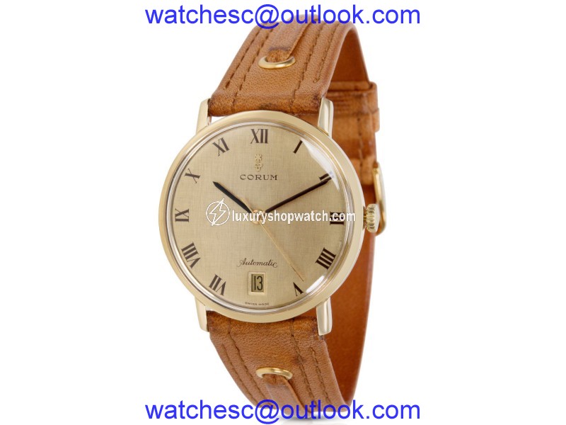Corum Dress 89127 Yellow Gold 33mm Unisex Vintage Watch Corum