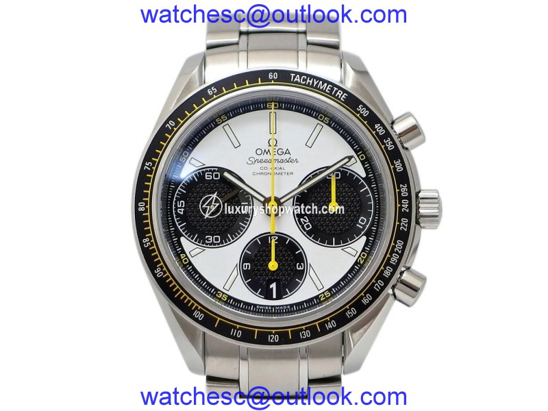 Omega Speedmaster Racing 326.30.40.50.04.001 White 40mm Mens Watch Omega