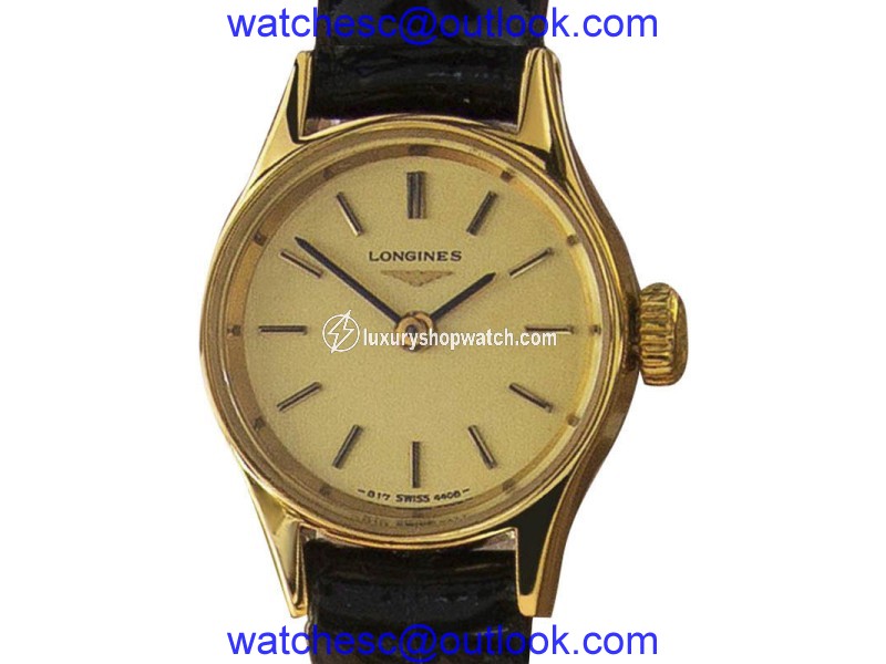 Longines Petite Gold-Plated Cocktail Dress 19mm Womens Watch 1980s Longines