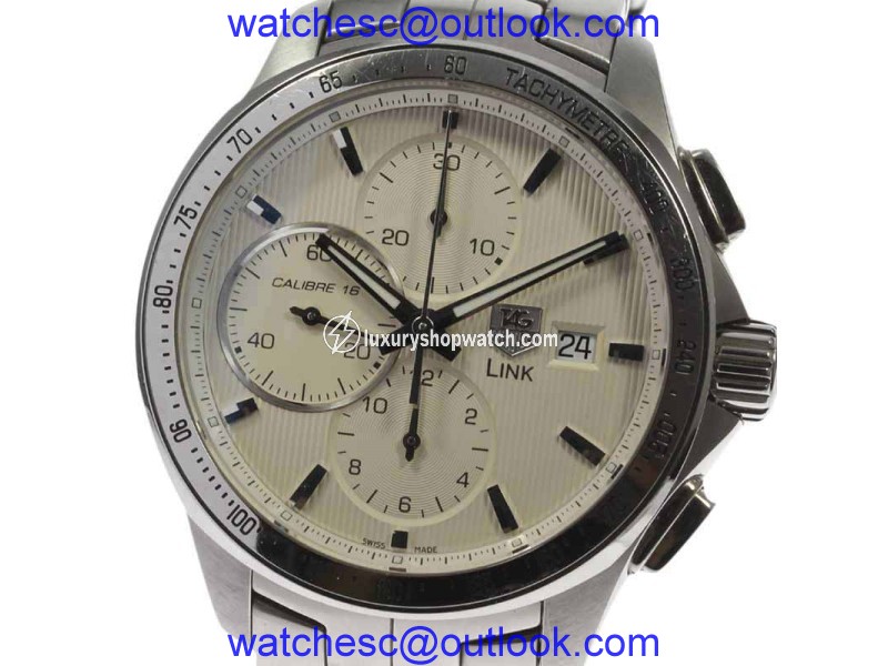 Tag Heuer Link Calibre16 CAT2011.BA0952 Chronograph Automatic 42mm Mens Watch Tag Heuer