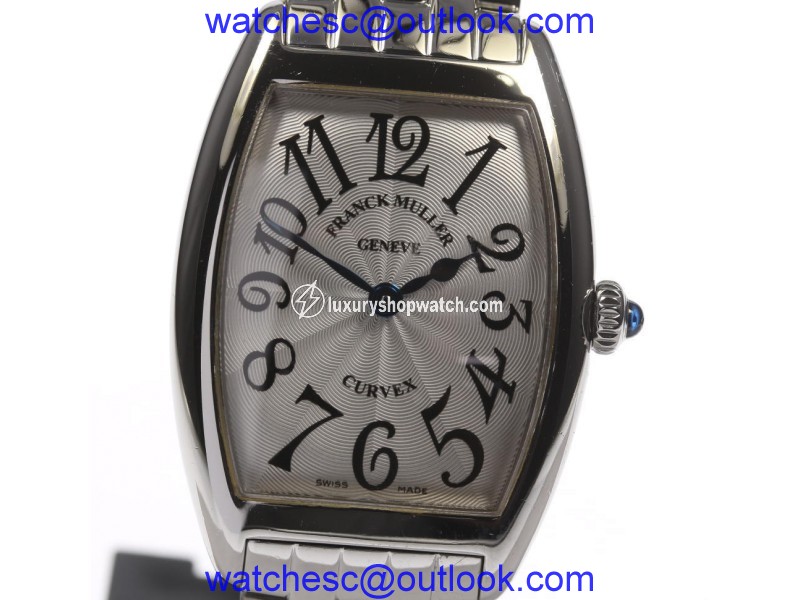 Franck Muller Tonneau Carbex 1752QZ Stainless Steel Quartz 25mm Womens Watch