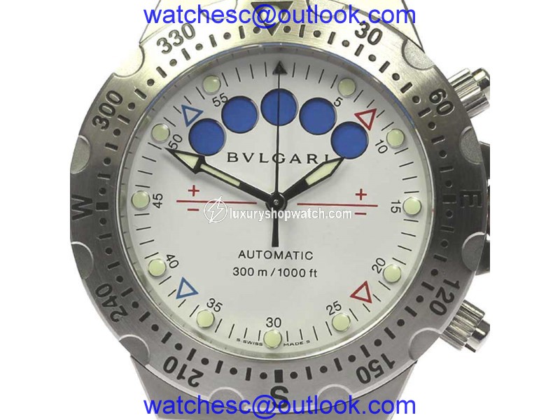 Bulgari Diagono Scuba SD40SRE Stainless Steel Automatic 40mm Men's Watch Bulgari