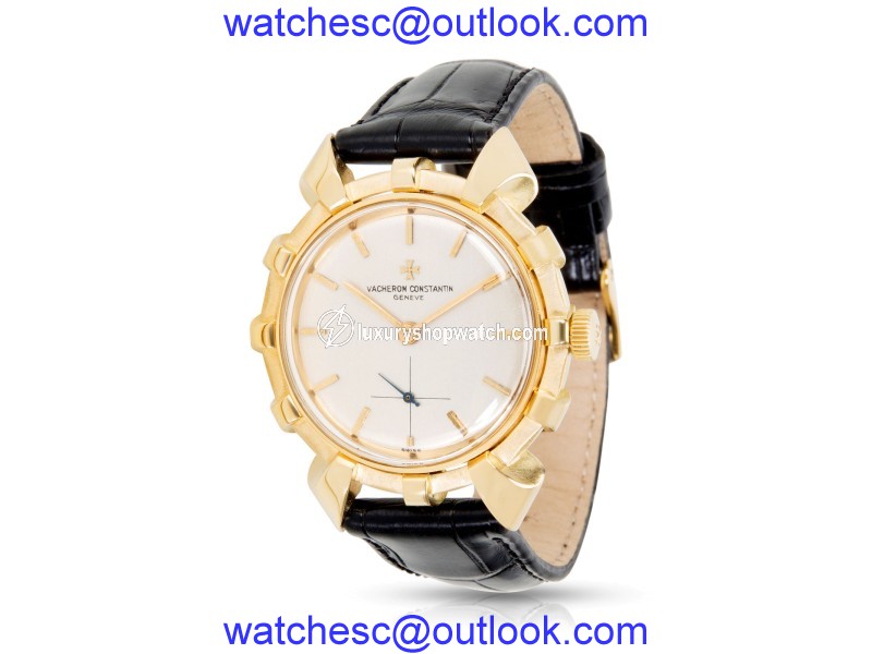 Vacheron Constantin Helm 4709 18K Yellow Gold & Leather Manual Vintage 33mm Unisex Watch Vacheron Constantin