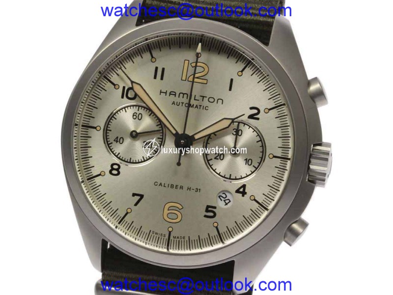 Hamilton Khaki Aviation Pilot Pioneer H764560 Stainless Steel Automatic 43mm Mens Watch Hamilton