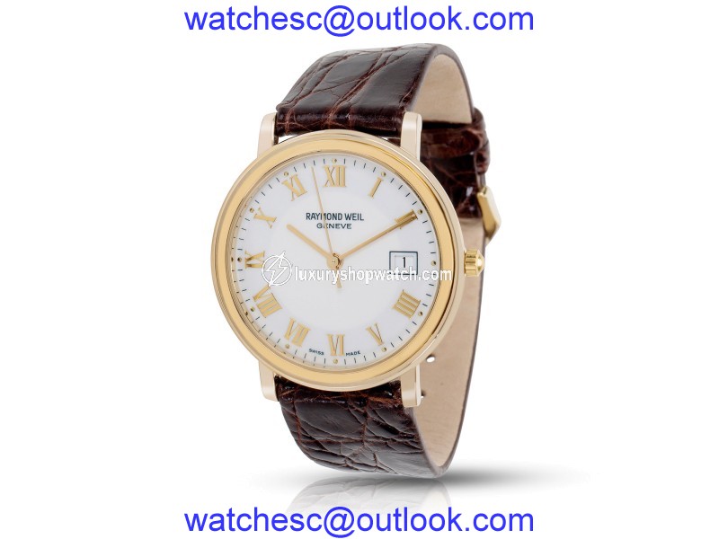 Raymond Weil Maestro 5574/1 Gold PlateD/Stainless Steel 34mm Mens Watch Raymond Weil