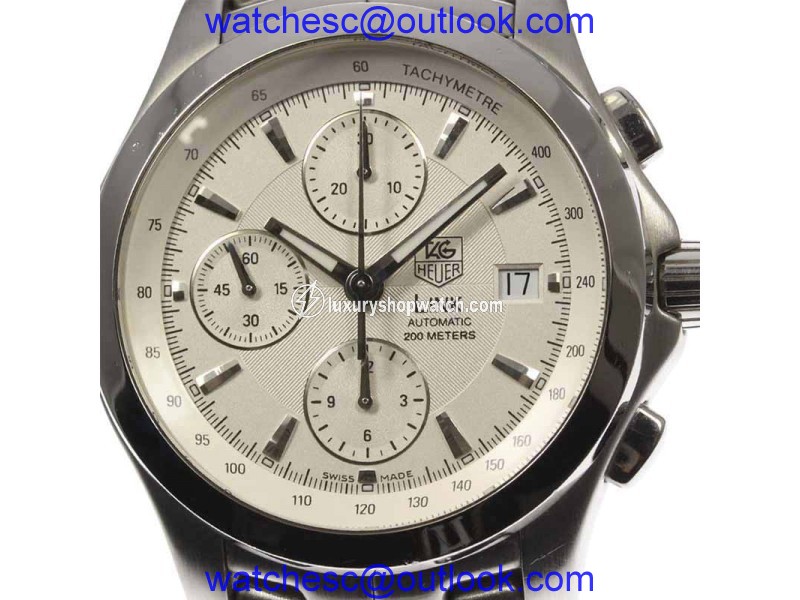Tag Heuer Link CJF2111 Stainless Steel Silver Dial Automatic 41mm Men's Watch TAG Heuer
