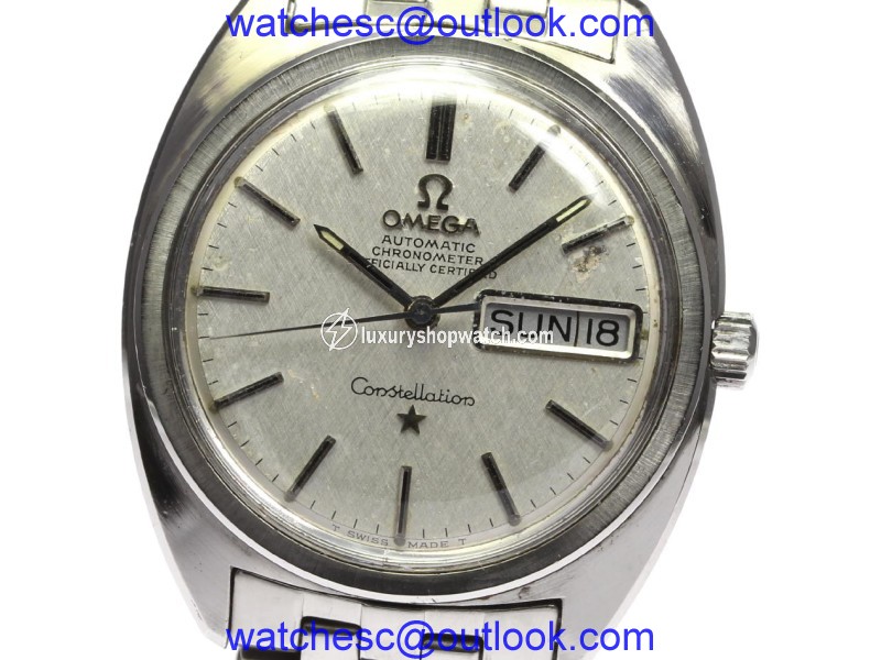Omega Constellation Stainless Steel Automatic Vintage 35mm Mens Watch Omega