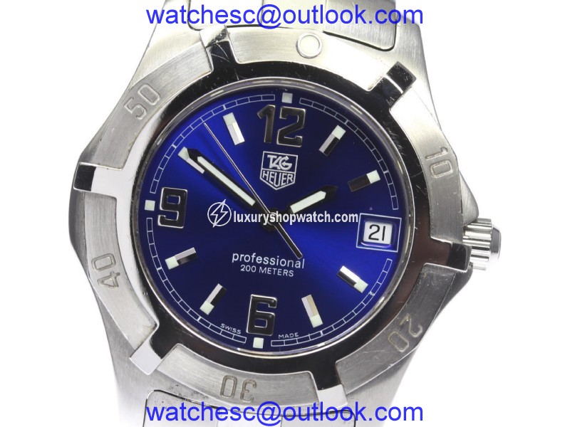 Tag Heuer Professional 200m WN1112 Stainless Steel Quartz 38mm Mens Watch Tag Heuer