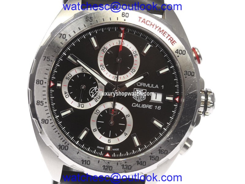 Tag Heuer Formula1 CAZ2010-0 Stainless Steel & Rubber Automatic 45mm Mens Watch Tag Heuer