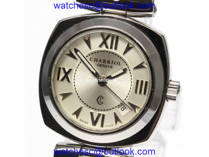 Philippe Charriol Alexander ALEXS Stainless Steel Quartz 27mm Womens Watch Philippe Charriol