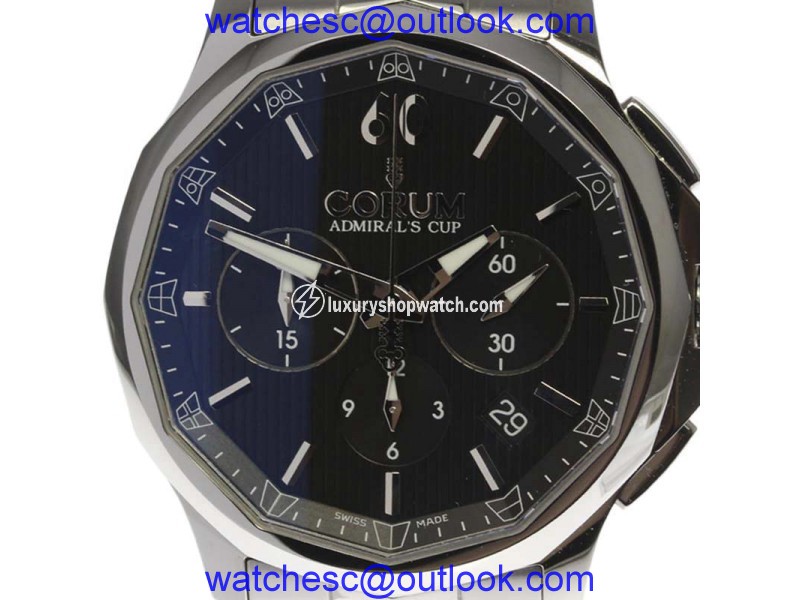 Corum Admirals Cup 42 984.101.20 / V705 AN10 Stainless Steel Automatic 41mm Mens Watch Corum