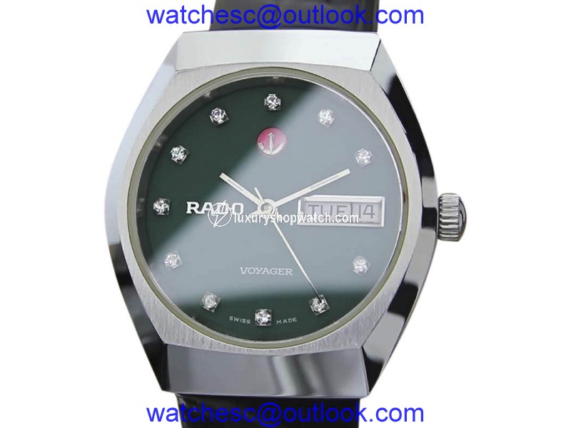 Rado Voyager EX1 Stainless Steel Automatic Vintage 35.5mm Mens Watch Rado
