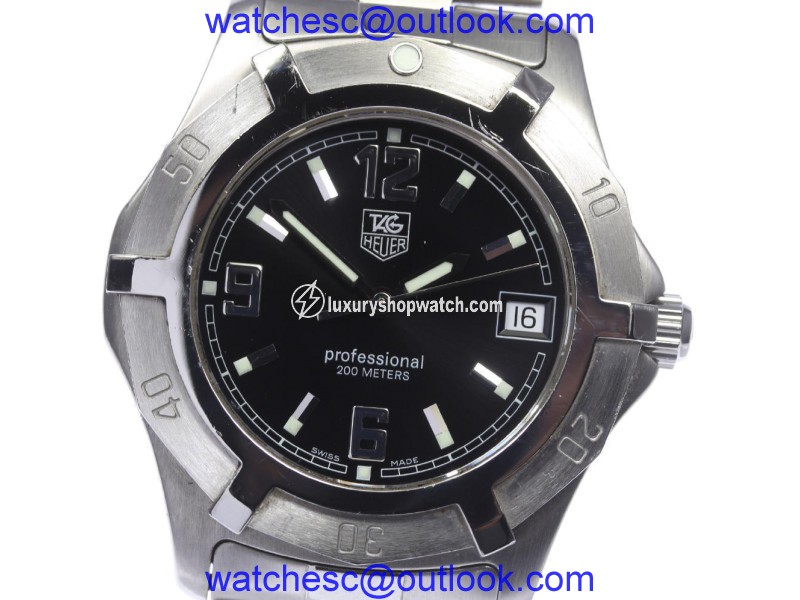 Tag Heuer Diving Professional WN1110 Stainless Steel Quartz 38mm Mens Watch Tag Heuer