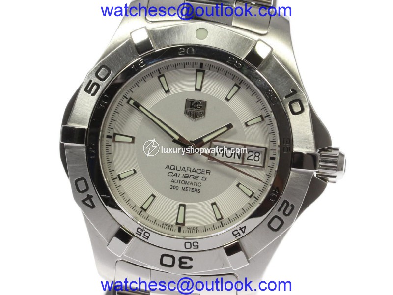 Tag Heuer Aquaracer WAF2011 Stainless Steel Automatic 42mm Mens Watch Tag Heuer