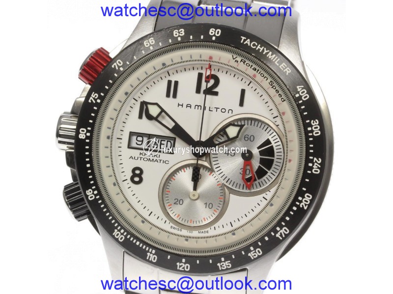 Hamilton Khaki Takimaira H717260 Stainless Steel Automatic 47mm Mens Watch Hamilton