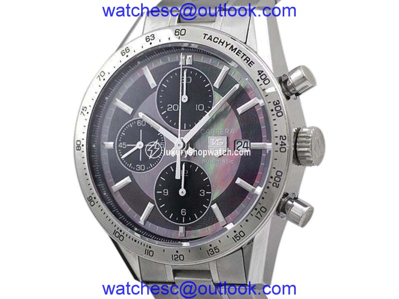 Tag Heuer Carrera CV201P Stainless Steel Automatic 41mm Mens Watch Tag Heuer