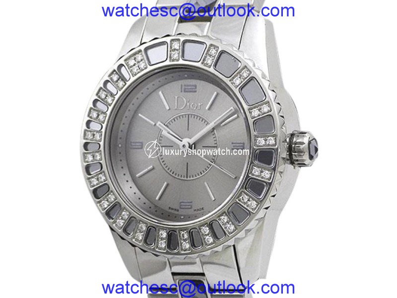 Christian Dior CD112115 Stainless Steel with Diamond Quartz 29mm Womens Watch Christian Dior
