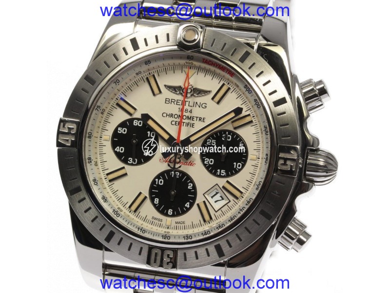 Breitling Chronomat AB0115 A005G86PA Stainless Steel 44mm Mens Watch Breitling