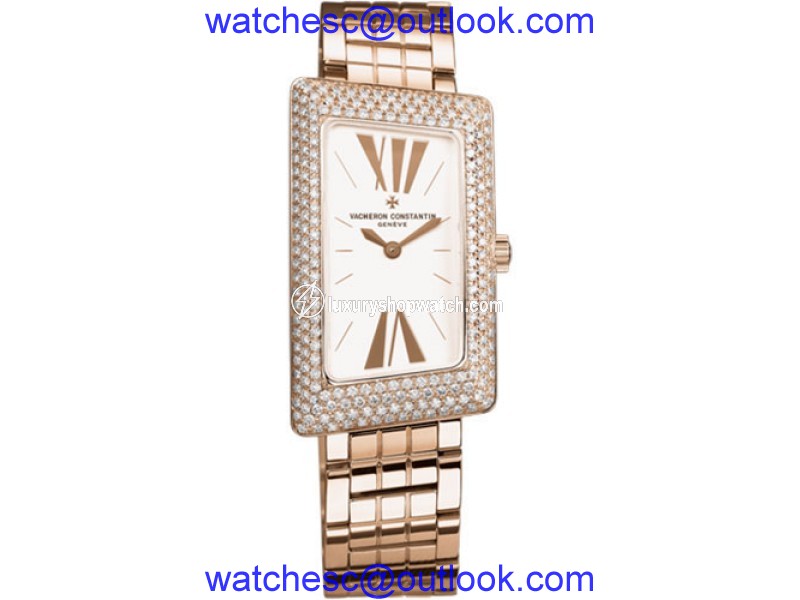 Vacheron Constantin 1972 25515/U01R-9254 18K Rose Gold with Silver Dial 21mm Womens Watch Vacheron Constantin