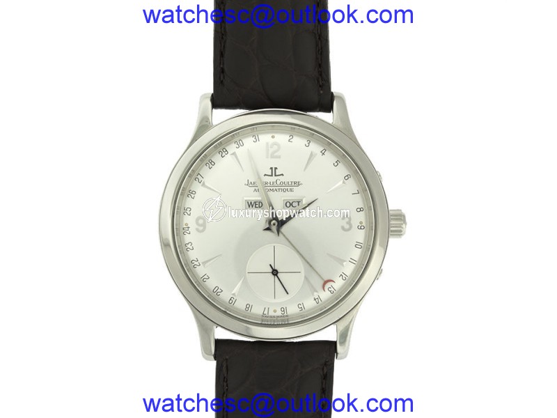 Jaeger-LeCoultre Maser Control Calendar Steel 37mm Silver Dial Watch Jaeger-LeCoultre