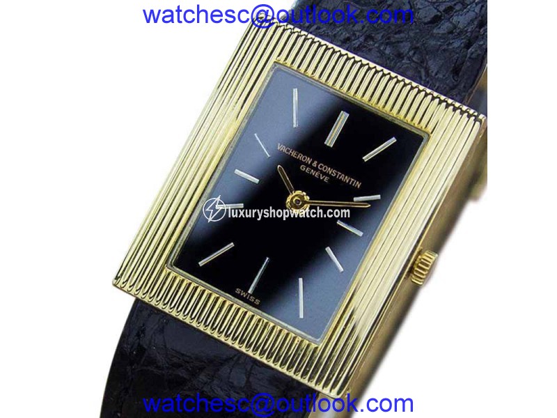 Vacheron Constantin 18K Yellow Gold & Leather 23mm Watch Vacheron Constantin