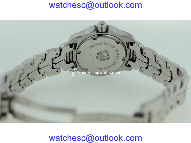 Tag Heuer Link WT141G Blue Mother Of Pearl Dial Stainless Steel Quartz 31.5mm Womens Watch Tag Heuer