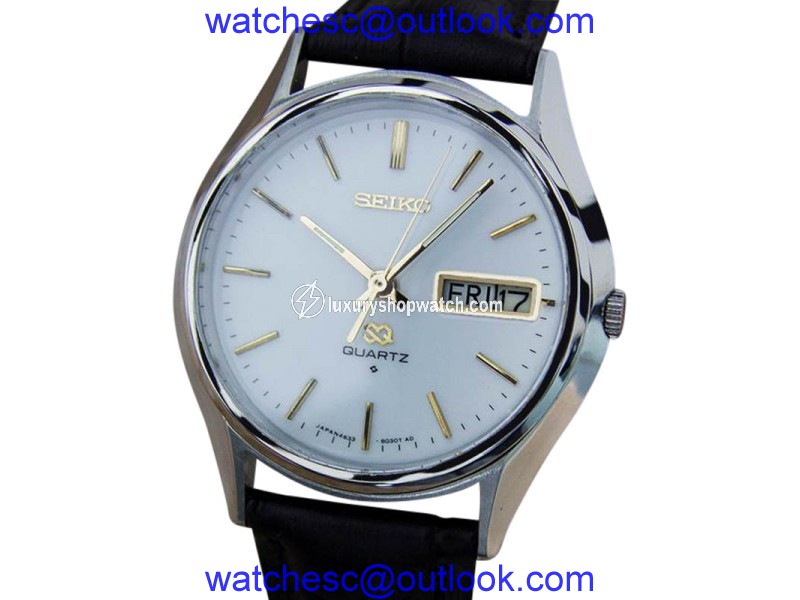 Seiko 4633 8029 Stainless Steel Quartz 36mm Mens Watch Year 1970 Seiko SQ