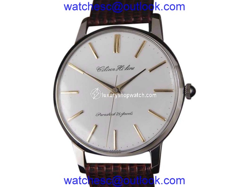 Citizen Hi Line DSI40 Stainless Steel Manual Vintage 35mm Mens Watch Citizen