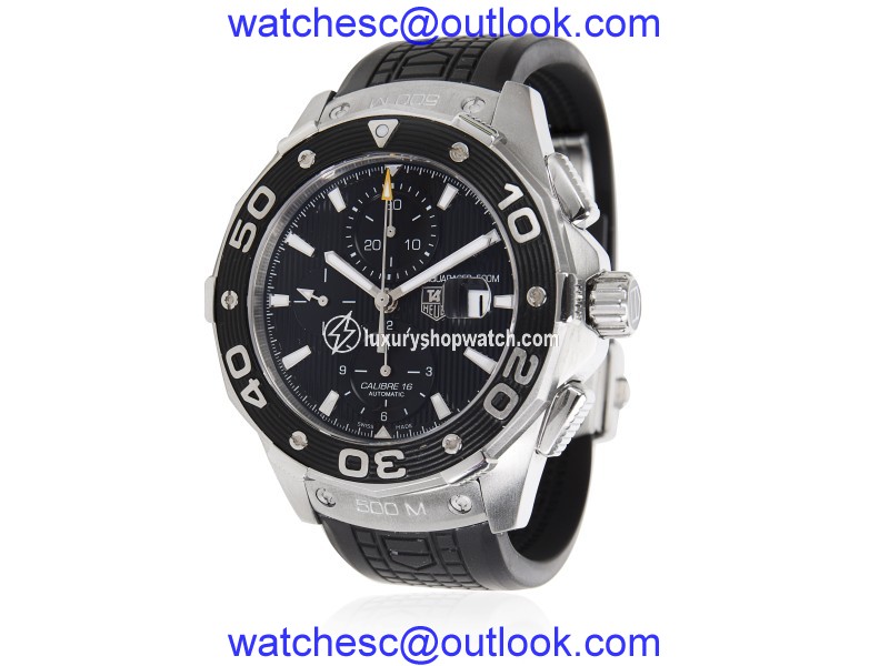 Tag Heuer AquaRacer CAJ2110.FT6023 Stainless Steel & Rubber Automatic 45mm Mens Watch Tag Heuer
