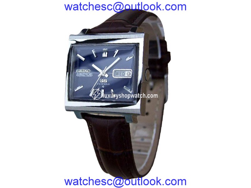 Seiko Actus 5 Stainless Steel Automatic 34mm Mens Watch 1970s Seiko