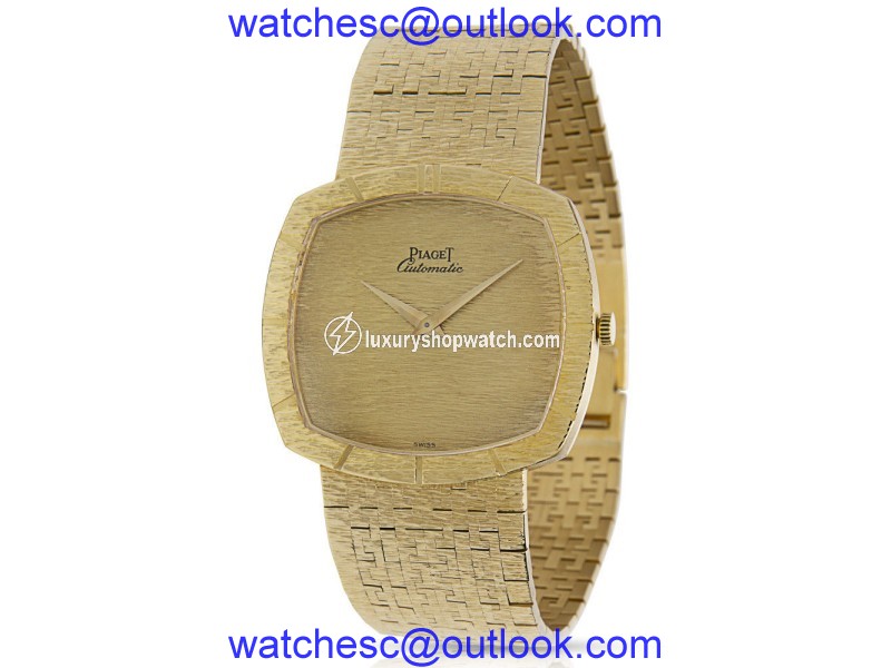 Piaget Dress 12421 A6 18K Yellow Gold Automatic 33mm Unisex Vintage Watch Piaget