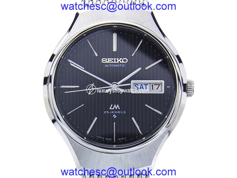 Seiko LM Lord Matic Stainless Steel 36mm Mens Watch 1970 Seiko