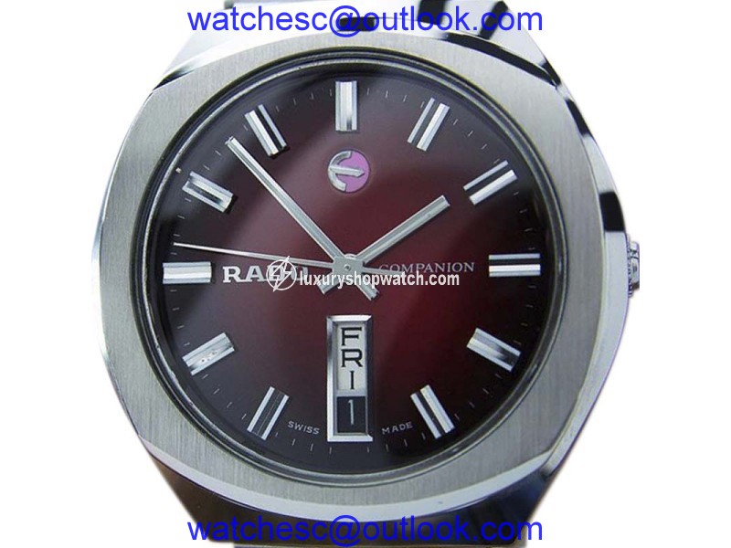 Rado Companion Stainless Steel Automatic Vintage 35mm Mens Watch c1970 Rado