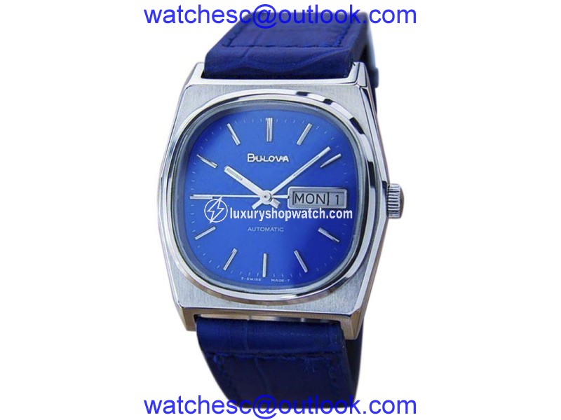 Bulova N8 Stainless Steel Automatic 36mm Mens Watch 1970 Bulova