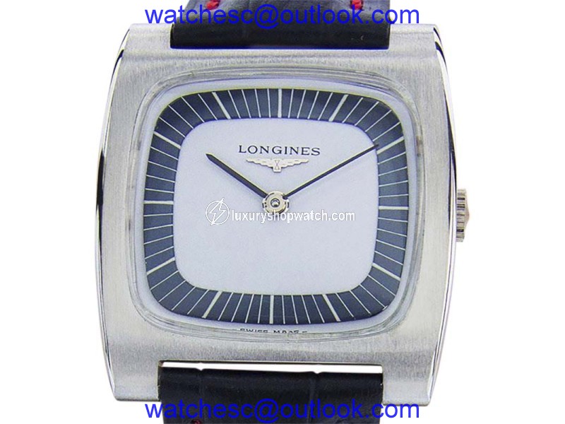 Longines Stainless Steel / Leather Vintage 32mm Mens Watch Longines