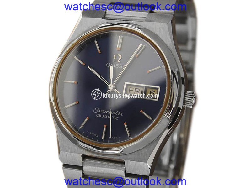 Omega Seamaster Stainless Steel Vintage 35mm Mens Watch Omega