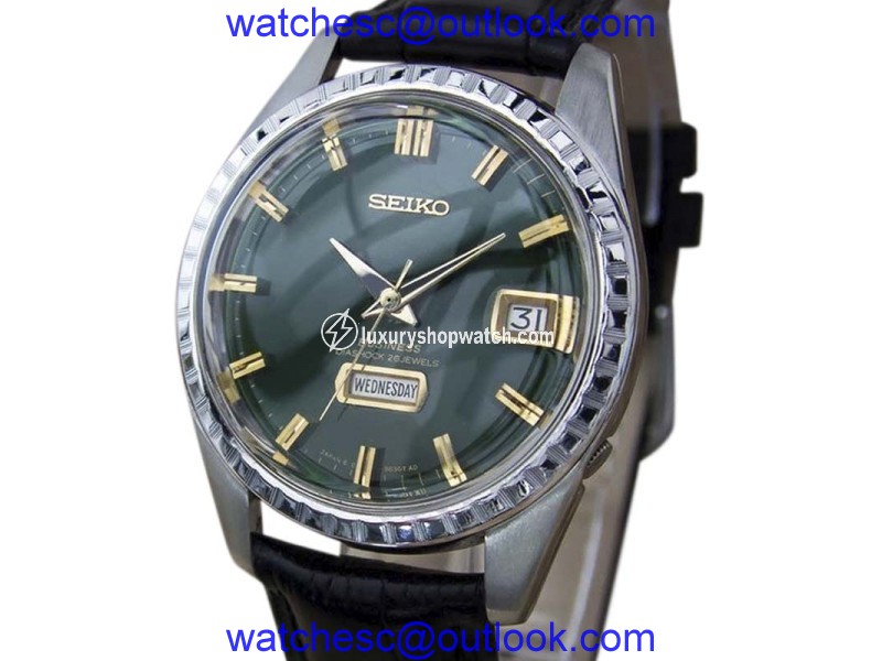 Seiko Stainless Steel Vintage 37mm Mens Watch Seiko