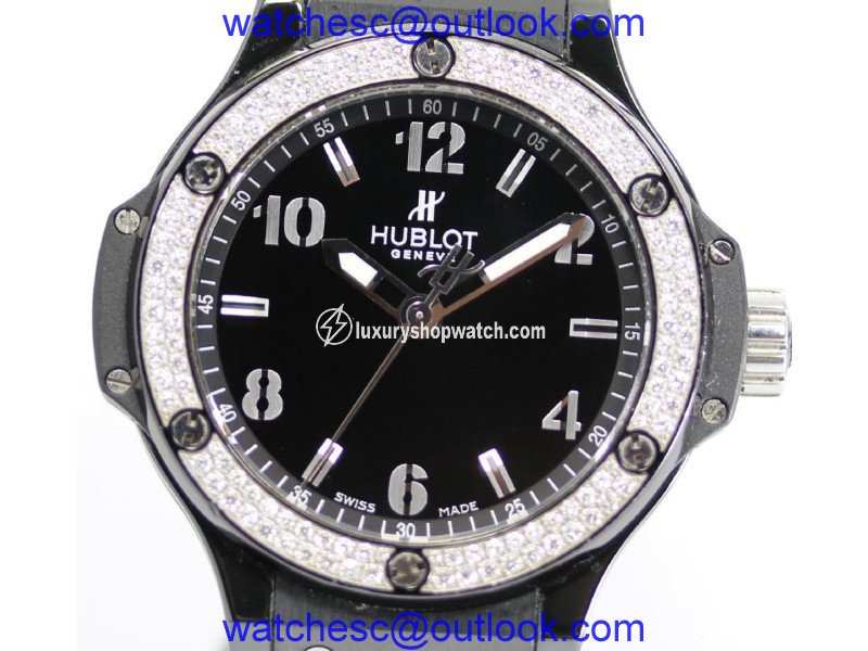 Hublot Big Bang Black Magic 361.CV.1270.CM.1104 Ceramic & Titanium 38mm Womens Watch Hublot