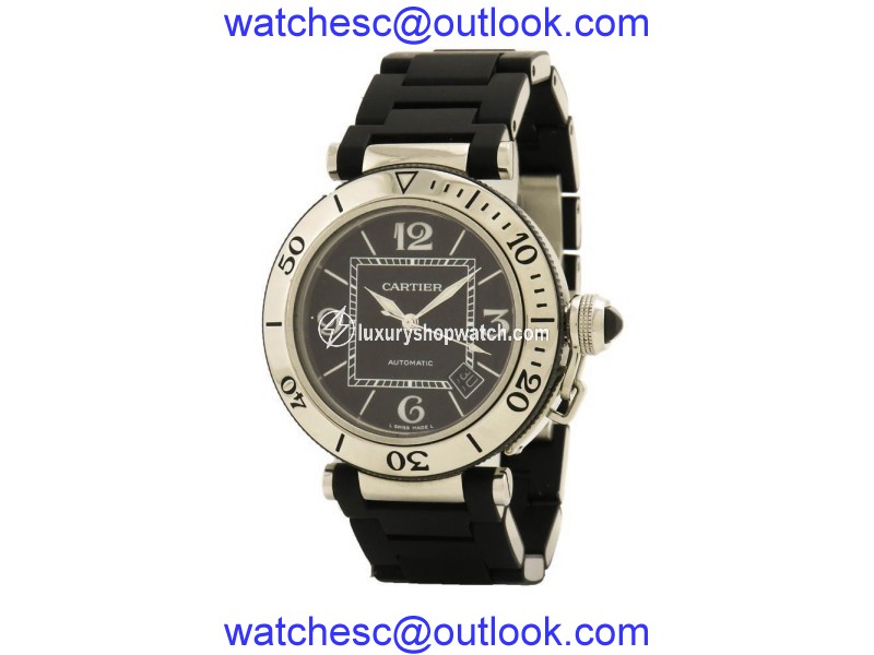 Cartier Pasha Seatimer W31077U2 Stainless Steel Automatic 40mm Men's Watch Cartier